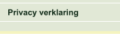 Privacy verklaring